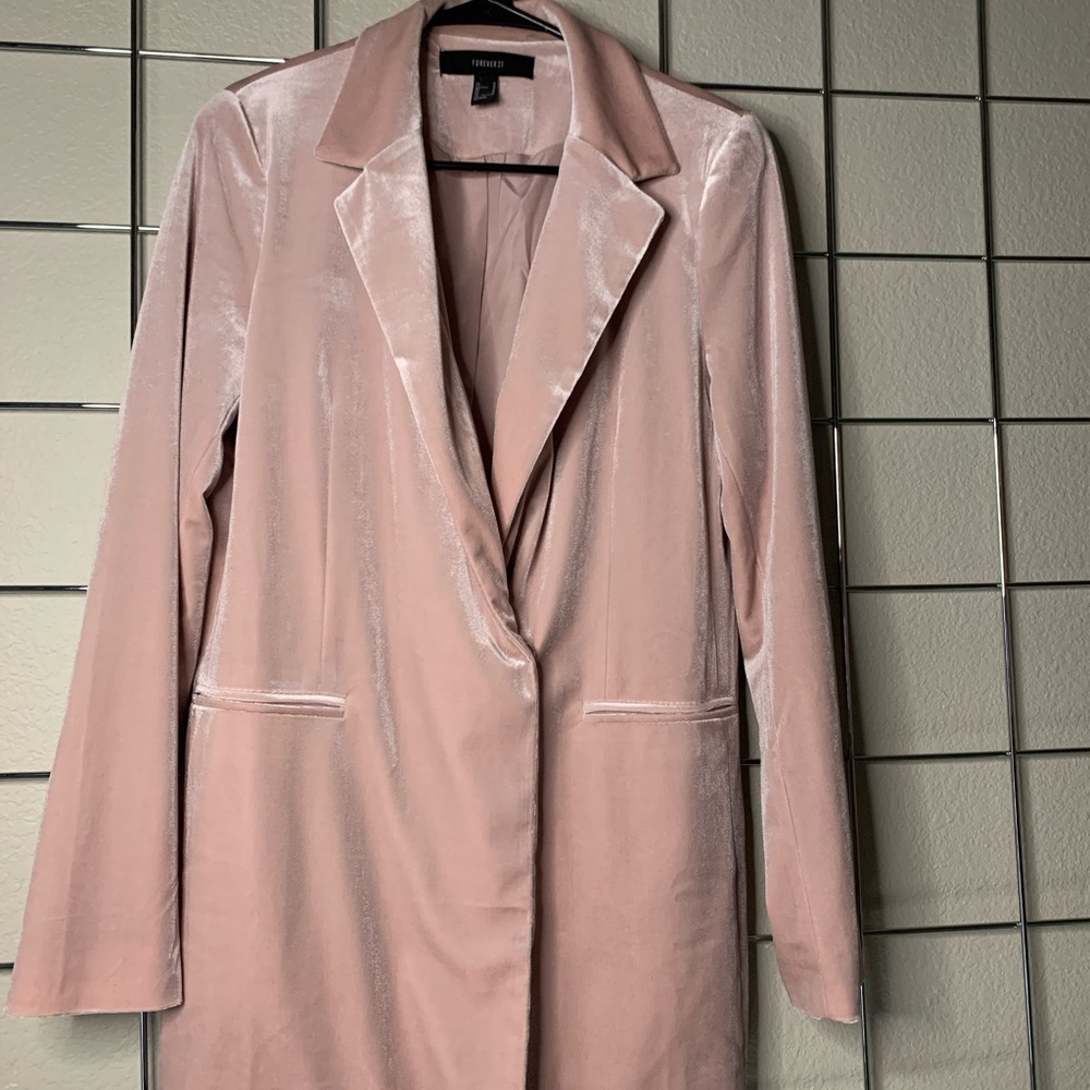 Velvet pink Blazer